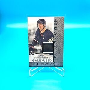 LEAF 2024🔥CHRIS PRONGER🔥GAME USED - IN THE GAME USED MEMORABILIA! #GUM-27